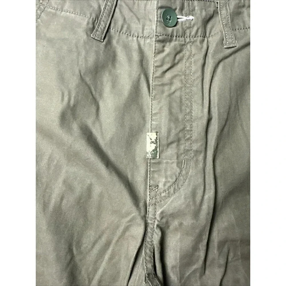 LRG Men’s Lifted Research Group Ripstop Cargo Shorts Green Size 30 New - Picture 4 of 14